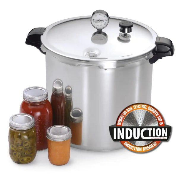 Presto 23 qt. Aluminum Pressure Canner With Rack - Image 4