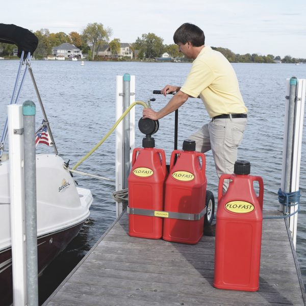 10.5-Gallon, Red, For Gasoline Container, Model# 10501 - Image 2