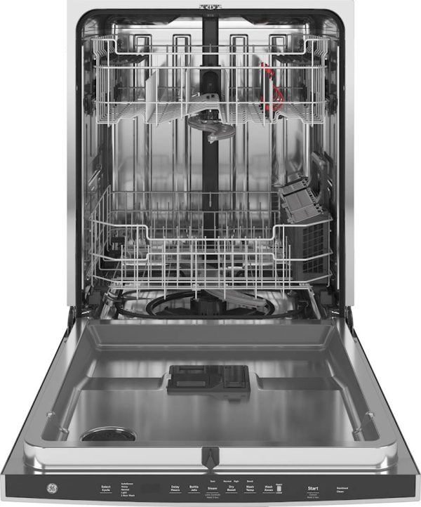 GE-Top Control Built-In Dishwasher with Stainless Steel Tub, Dry Boost, 48dBA - Stainless steel - Image 12