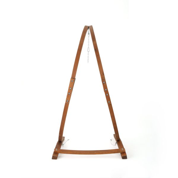 Gina Outdoor Wood Hammock Chair Stand - Image 3