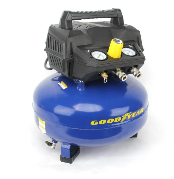 GOODYEAR 6 Gallon 175 Max Psi Portable Pancake Air Compressor， 3.0 SCFM at 90 Psi - Image 2