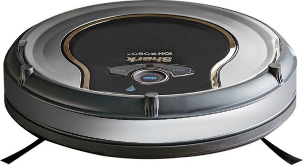 Shark - ION Robot Vacuum R75 with Wi-Fi - Smoke/Ash - Image 9