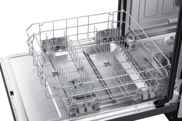 Samsung - StormWash 24" Top Control Built-In Dishwasher with AutoRelease Dry, 3rd Rack, 42 dBA - Black stainless steel - Image 12