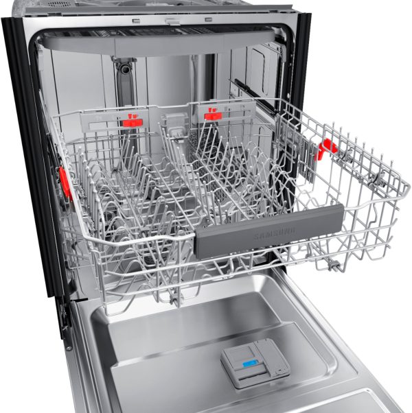 Samsung - StormWash 24" Top Control Built-In Dishwasher with AutoRelease Dry, 3rd Rack, 42 dBA - Stainless steel - Image 13