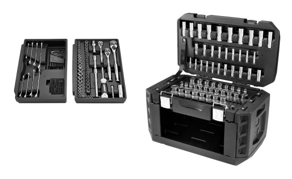 HART 215-Piece Mechanics Tool Set, Multiple Drive, Chrome Finish - Image 3