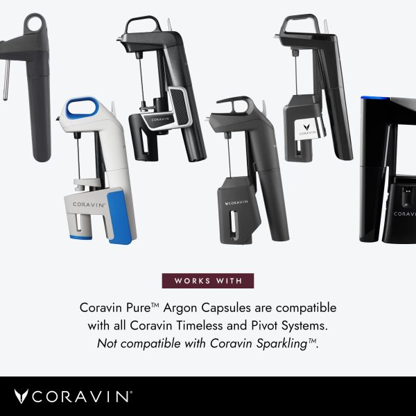 Coravin Pure Capsules Patented Cartridges - Image 3