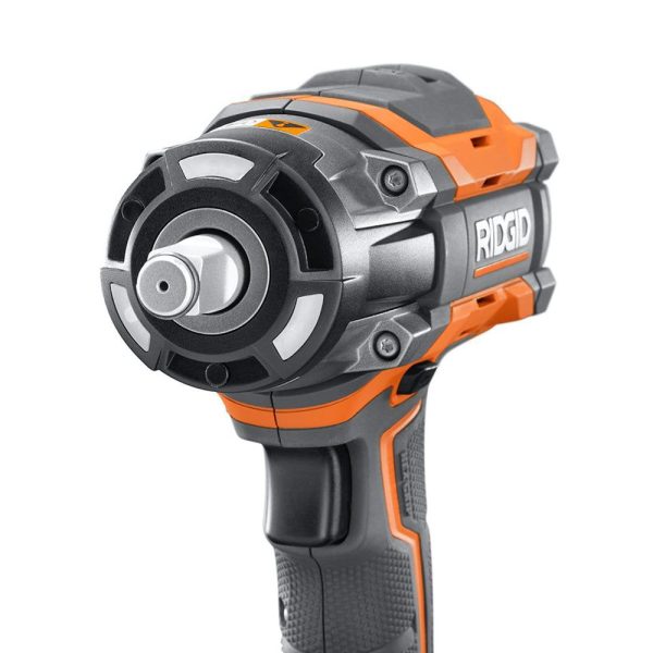 Ridgid 18-Volt GEN5X Cordless Brushless 1/2 in. Impact Wrench (Tool-Only) with Belt Clip (New Open Box) - Image 4