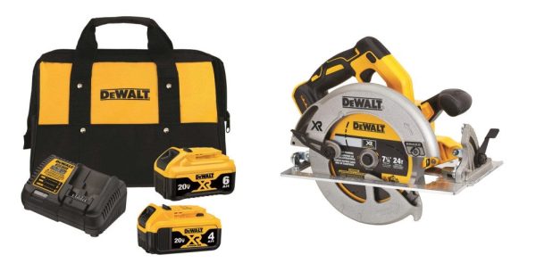 20V MAX 7 1/4�± Circular Saw and Lithium Ion Battery Starter Kit - Image 10