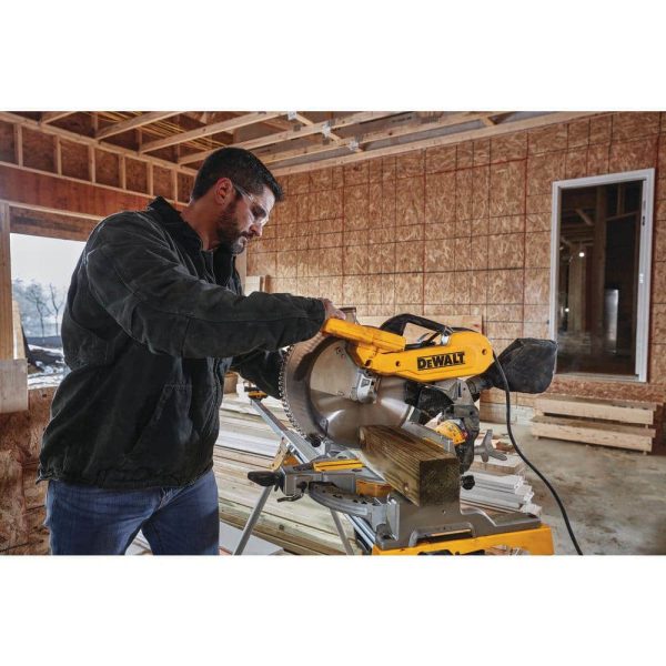 15 Amp Corded 12 in. Compound Double Bevel Miter Saw DWS716 - Image 15