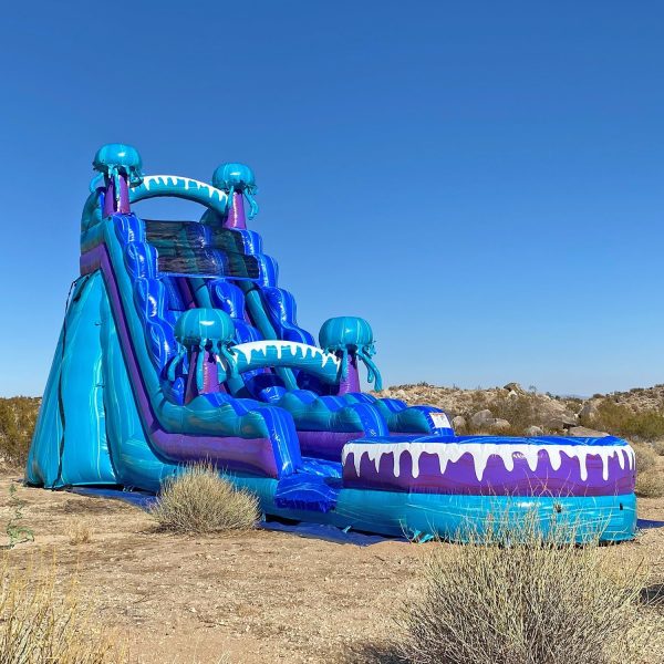 JumpOrange Electric Commercial Grade Inflatable Water Slide with Splash Pool | for Adults and Kids | Includes Blower, Stakes and Storage Bag | 19-Foot Tall x 36-Foot Long x 15-Foot Wide - Image 4