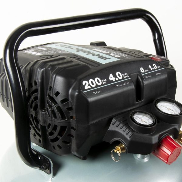 Metabo Hpt The Tank 6 Gallon 200 Psi Job Site Compressor - Image 6