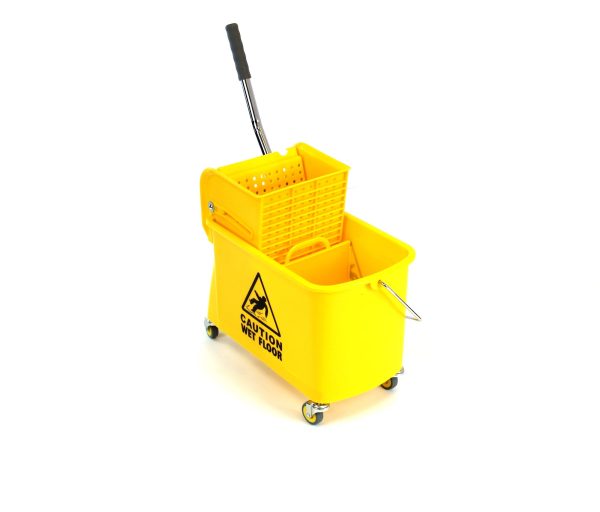 Small Mop Bucket with Wringer 5.2 Gallon AF08068 - Image 3