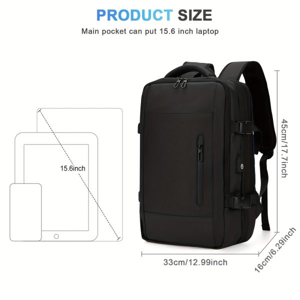 15.6" Large Capacity Business Travel Backpack - Image 2