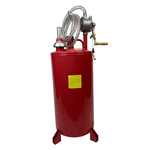 20 Gallon Gas Caddy With Wheel Convenient Gasoline Diesel Fuel Transfer Tank Drum Tool Jgc20 186c - Image 2