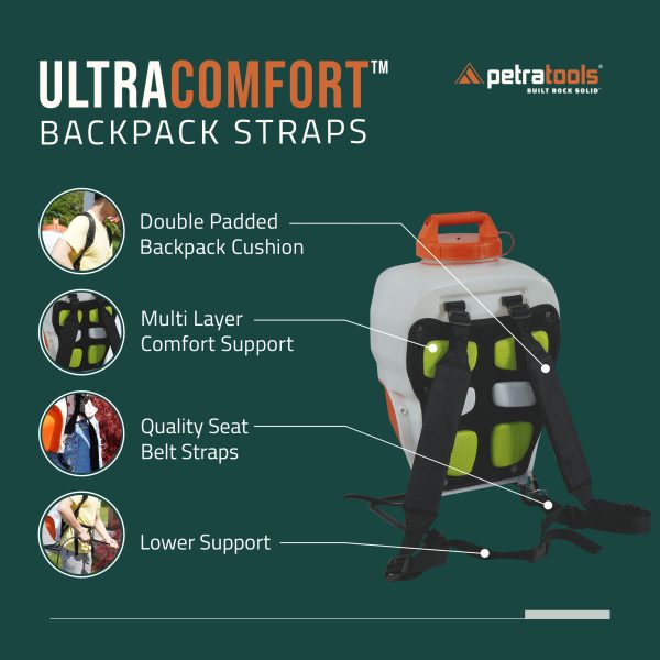 PetraTools Backpack Sprayer Professional Gallon - Image 4