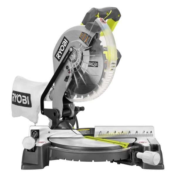 14 Amp Corded 10 in. Compound Miter Saw with LED Cutline Indicator TS1346 - Image 6