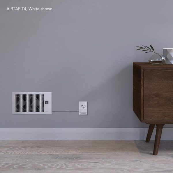 AC Infinity AIRTAP T4�� Quiet Register Booster Fan with Thermostat Control. Heating Cooling AC Vent. Fits 4�� x 10�� Register Holes. - Image 7