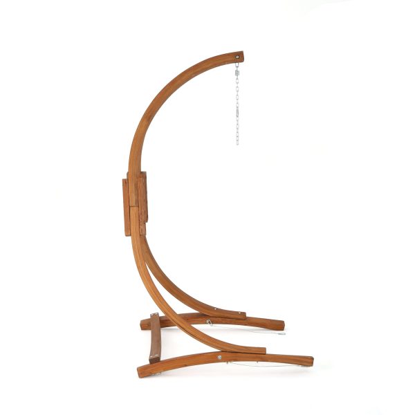 Gina Outdoor Wood Hammock Chair Stand - Image 5