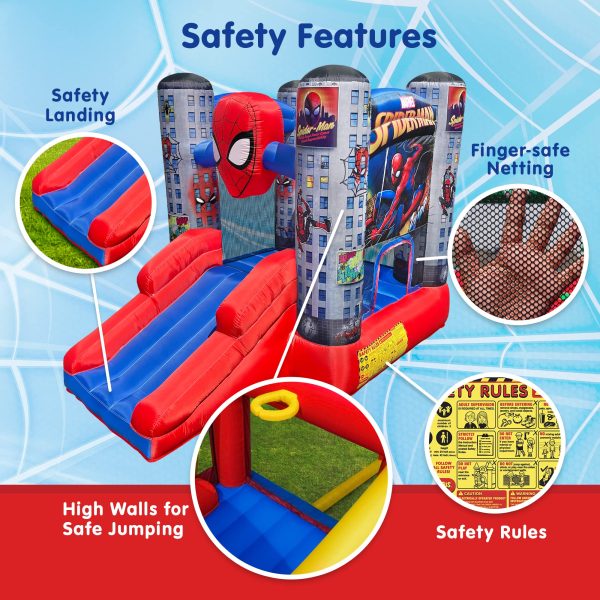 Marvel Spider Man Outdoor Bounce Blower - Image 4