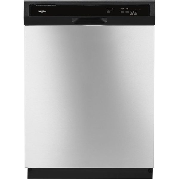 Whirlpool - 24" Built-In Dishwasher - Stainless steel - Image 7