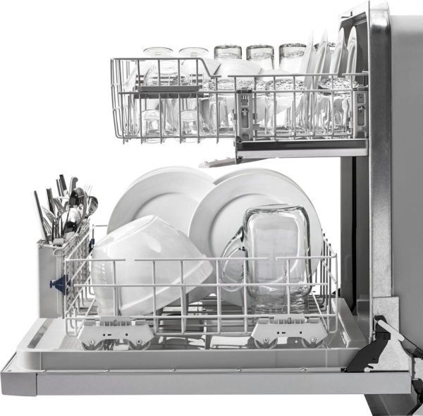 Whirlpool - 24" Tall Tub Built-In Dishwasher - Monochromatic stainless steel - Image 5