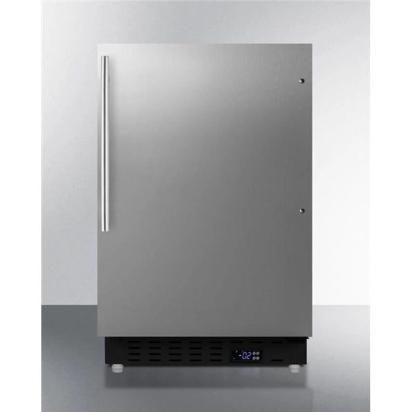 20 in. Built-In All-Freezer, Stainless Steel