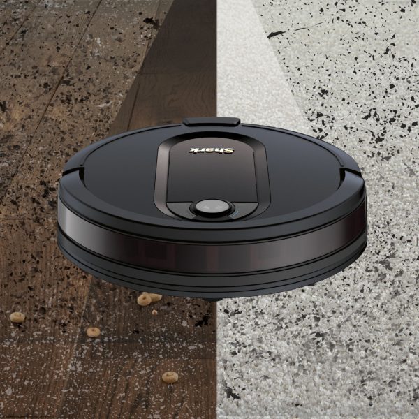 Shark - EZ Robot Vacuum RV912S with Self-Empty Base, Bagless, Wi-Fi - Dark Grey