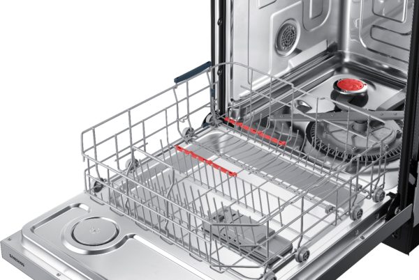 Samsung - StormWash 24" Top Control Built-In Dishwasher with AutoRelease Dry, 3rd Rack, 48 dBA - Stainless steel - Image 4