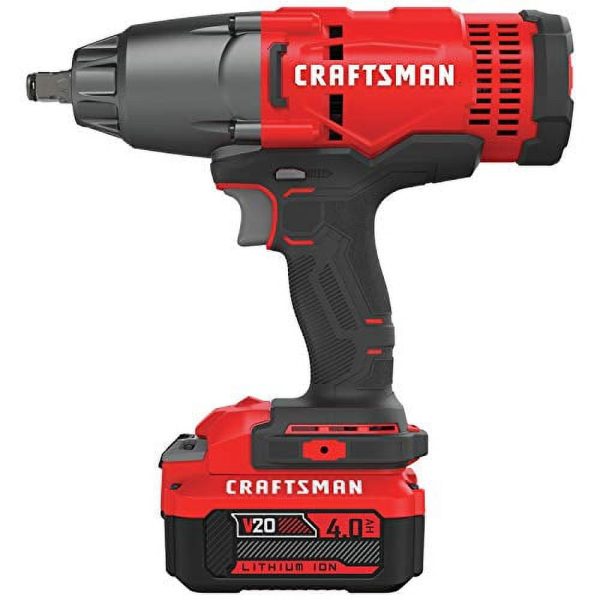 CRAFTSMAN V20 Impact Wrench Cordless Kit (CMCF900M1) - Image 2