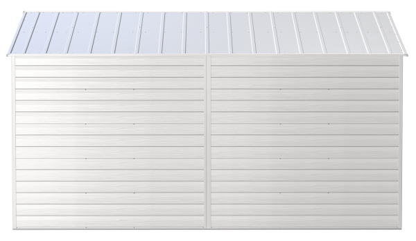 Arrow Select Steel Storage Shed, 10x14, Flute Grey - Image 8