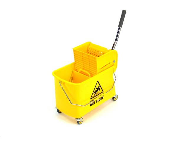 Small Mop Bucket with Wringer 5.2 Gallon AF08068 - Image 7