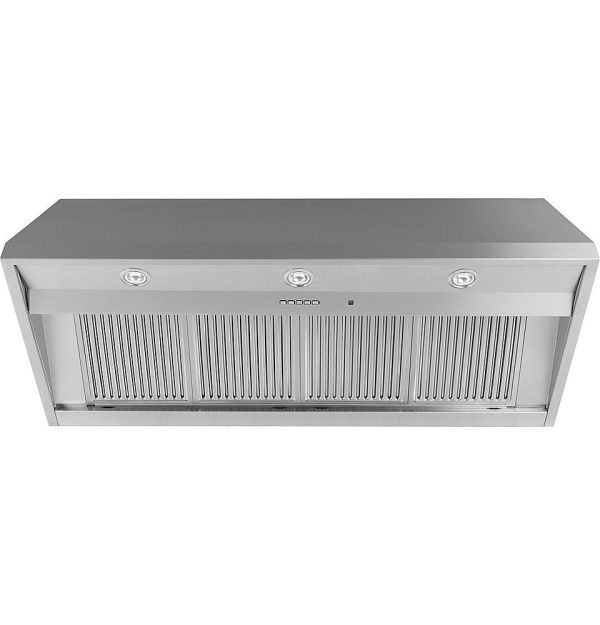 GE Profile - 48" Externally Vented Range Hood - Stainless steel - Image 3