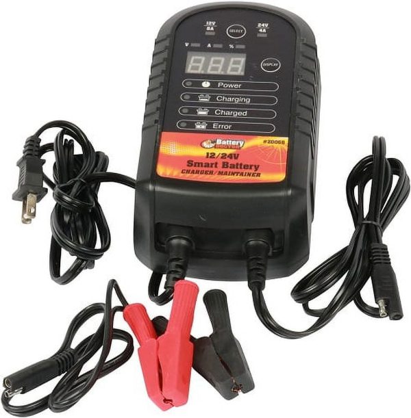 Battery Doctor Digital Battery Charger Maintainer Auto Plastic 12/24V CEC 20068