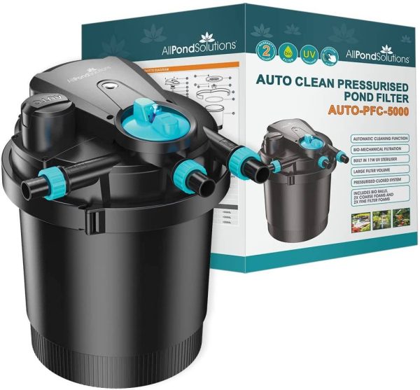 All Pond Solutions Auto Cleaning Pressurised Koi Pond Filters 12000L/H - Image 6