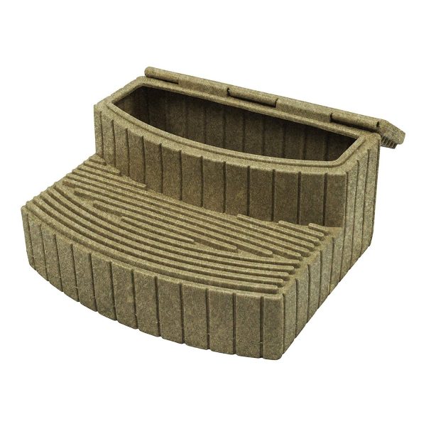 Good Ideas Sora Steps Lightweight Outdoor and Indoor Storage Step, Sandstone - Image 2