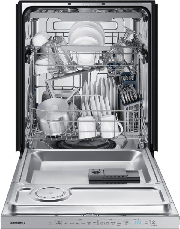 Samsung - StormWash 24" Top Control Built-In Dishwasher with AutoRelease Dry, 3rd Rack, 48 dBA - Stainless steel - Image 21