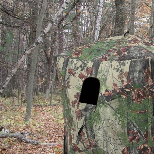 Barronett Blinds Radar Portable Pop-Up Hunting Ground Blind, Backwoods (2 Pack) - Image 4