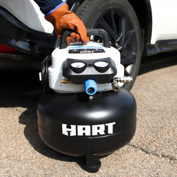 Hart 6 Gallon 1.5 HP Pancake Air Compressor - Image 17