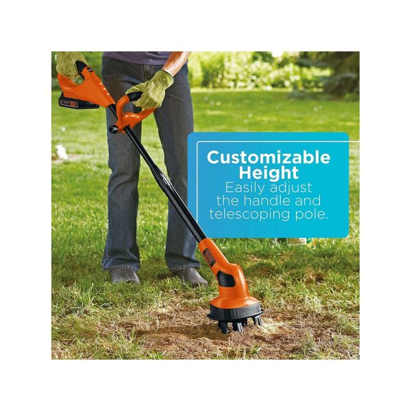 Black+Decker Lgc120 - 20V Max Lithium Garden Cultivator - Image 8