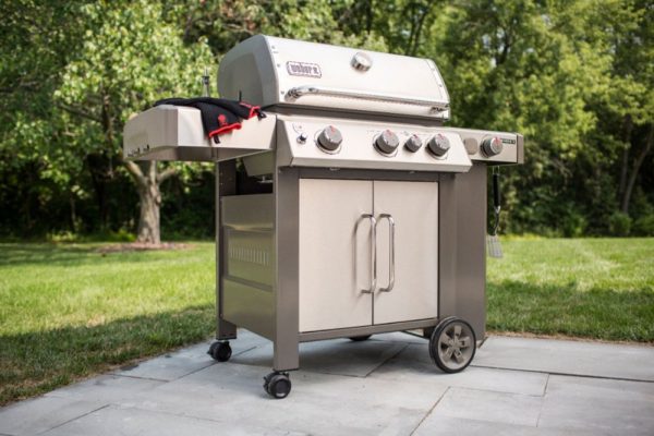 Weber - Genesis II S-335 3-Burner Propane Gas Grill - Stainless Steel - Image 13