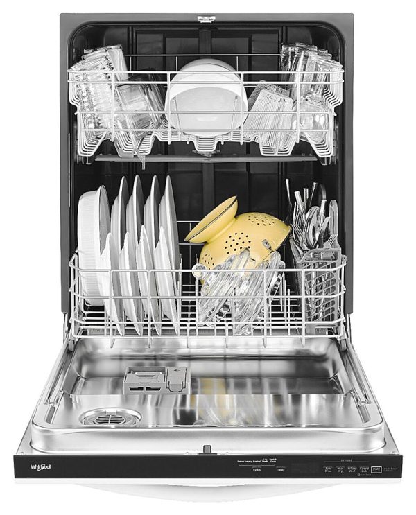 Whirlpool - 24" Built-In Dishwasher - White - Image 4