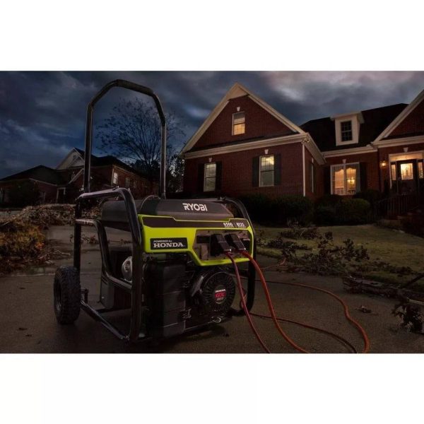 6,500-Watt Gasoline Powered Portable Generator with Honda GX390 Engine - Image 5