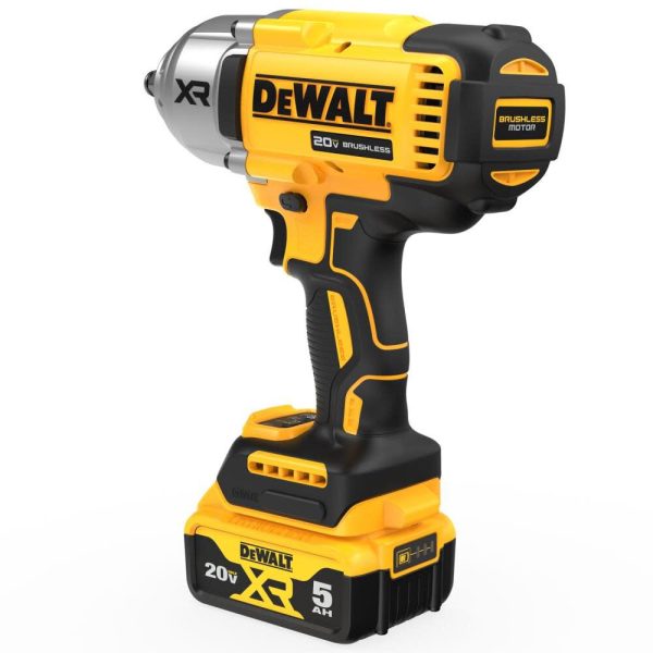 DEWALT 20V MAX XR 1/2" High Torque Impact Wrench Kit DCF900P2 from DEWALT - Image 5