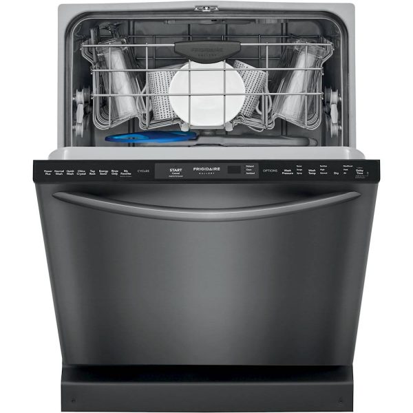 Frigidaire - Gallery 24" Compact Top Control Built-In Dishwasher with 49 dBa - Black stainless steel - Image 13