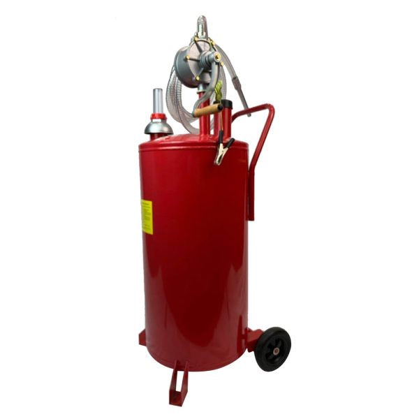 20 Gallon Gas Caddy Tank Storage Drum Gasoline Diesel Fuel Transfer Red JGC20 Pantone 186C - Image 5