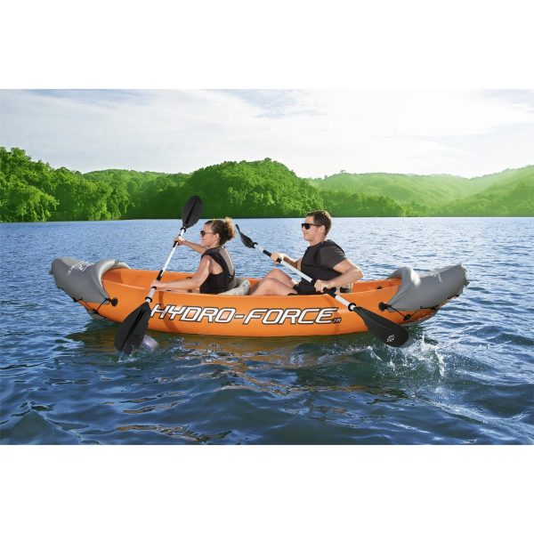 Bestway Hydro Force Lite Rapid X2 Inflatable Outdoor Water Sport Kayak Set - Image 4