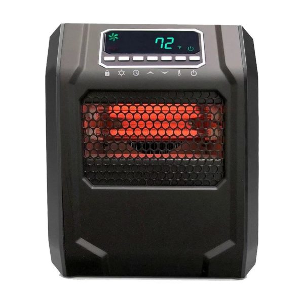 Lifesmart 4 Element 1500W Portable Electric Infrared Quartz Space Heater - Image 8