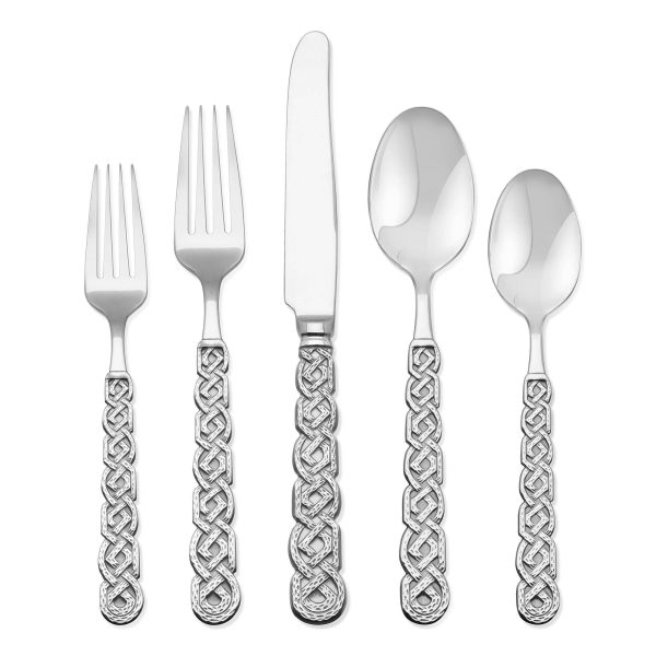 Argent Orfvres Scotts Antique â 20 Piece Flatware Set, Service for 4, 18/10, Forged â Silver