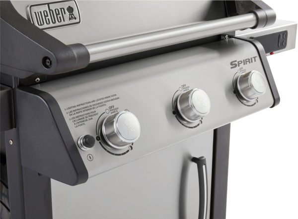 Weber - Spirit SX-315 3-Burner Propane Gas Grill - Stainless Steel - Image 2