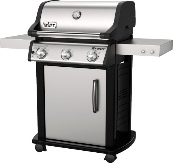 Weber - Spirit S-315 3-Burner Propane Gas Grill - Stainless Steel - Image 9